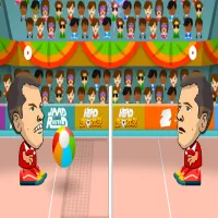 2 Player Head Volleyball